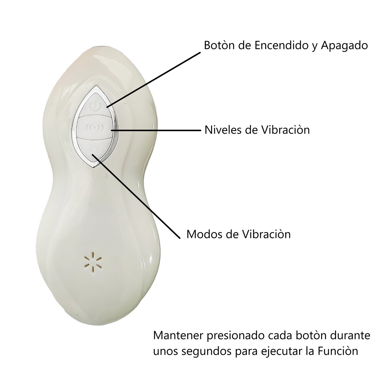 Vibrador Consolador Dildo Juguete Sexual Control Recargable 26495-29